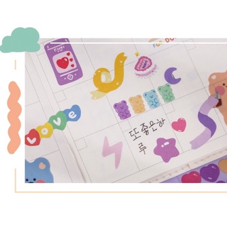 Everything Gravity Sticker - Sticker topping hoạ tiết trang trí toploader
