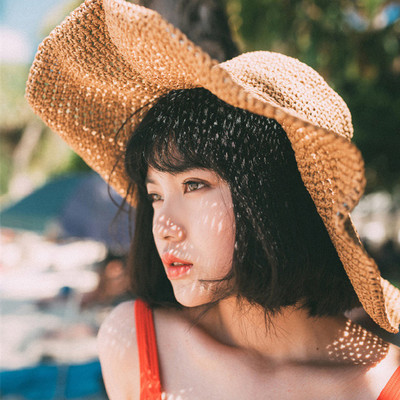 Mũ cói thủ công rộng vành vintage phối đồ dễ dàng | Ecobabo