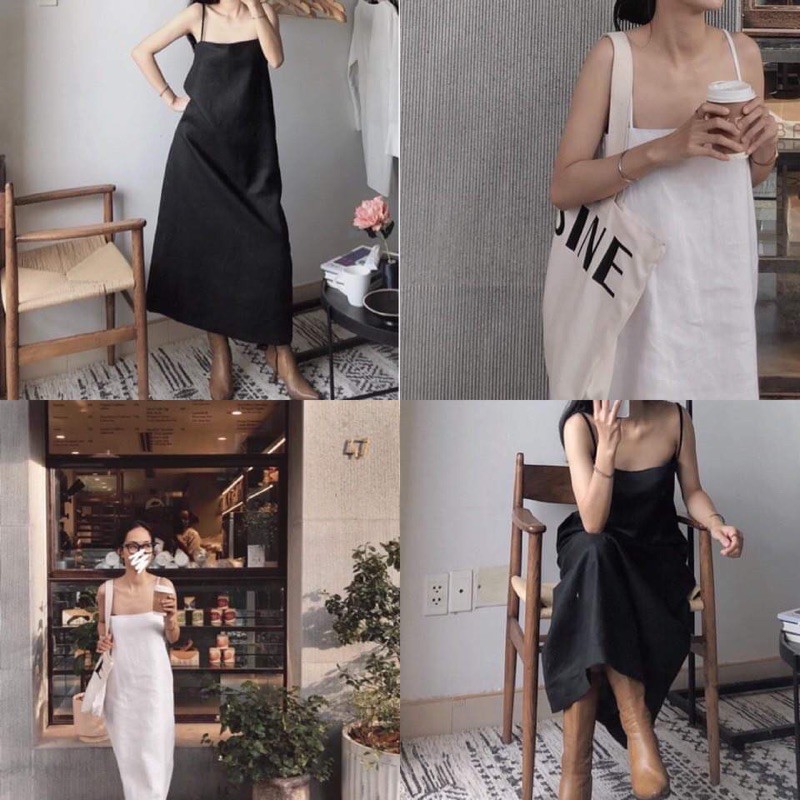 TYA DRESS - (KÈM VIDEO) ĐẦM MAXI HAI DÂY DÁNG SUÔNG | BigBuy360 - bigbuy360.vn