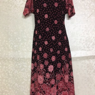 Đầm voan lưới dáng suông