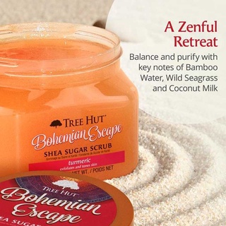 [NHIỀU MÙI] Tẩy tế bào Tree Hut Shea Sugar Scrub, 510g