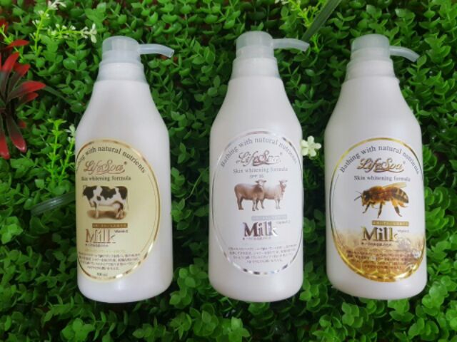 Sữa tắm Trắng da Milk Life Spa Thái Lan