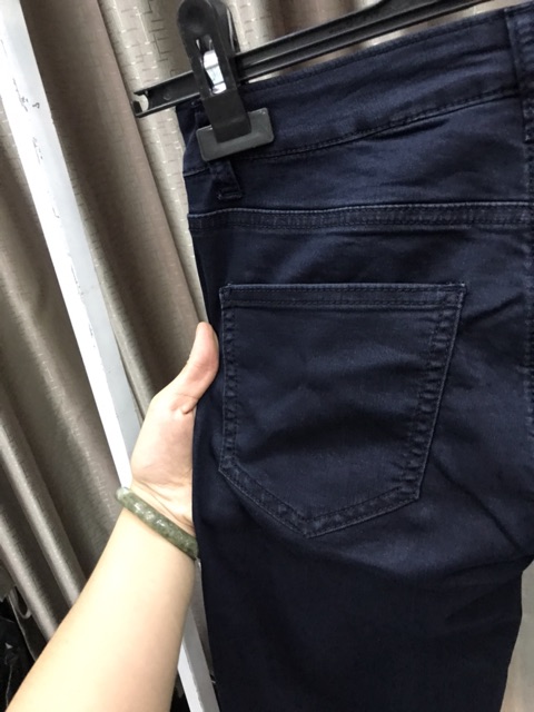 QUẦN JEAN XANH THAN- CO GIÃN ÊM- ẢNH THẬT
