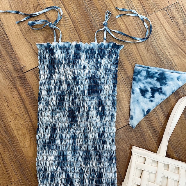 Đầm CORBA DRESS - TÚI XÁCH TAY TRẮNG - thiết kế sexy độc lạ ôm body tôn dáng có bo chun co giãn | BigBuy360 - bigbuy360.vn