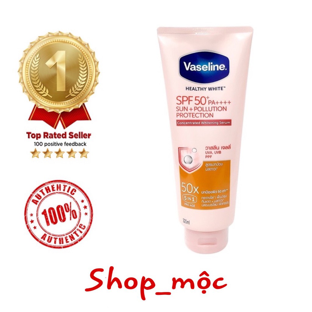 Sữa dưỡng thể Vaseline Perfect Serum 50X (tuýp 320ml) | BigBuy360 - bigbuy360.vn