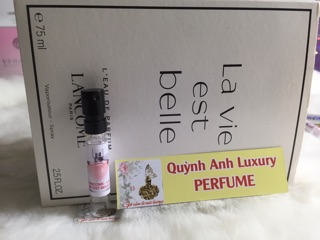 Vial Nước Hoa Nữ 1ml , 1,5ml