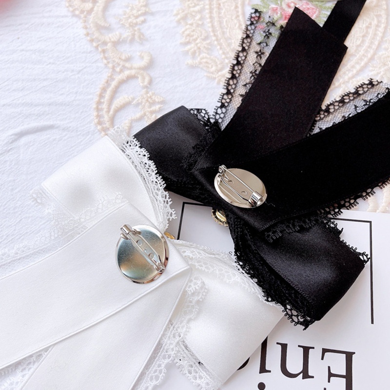 Cài Áo Hình Nơ Đính Đá Thời Trang Dành Cho Nữ