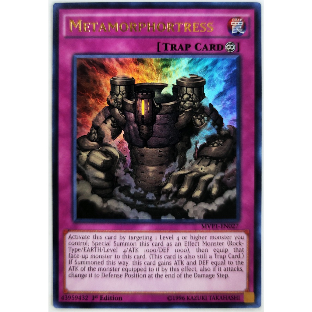 [Thẻ Yugioh] Metamorphortress |EN| Ultra Rare (Duel Monsters)