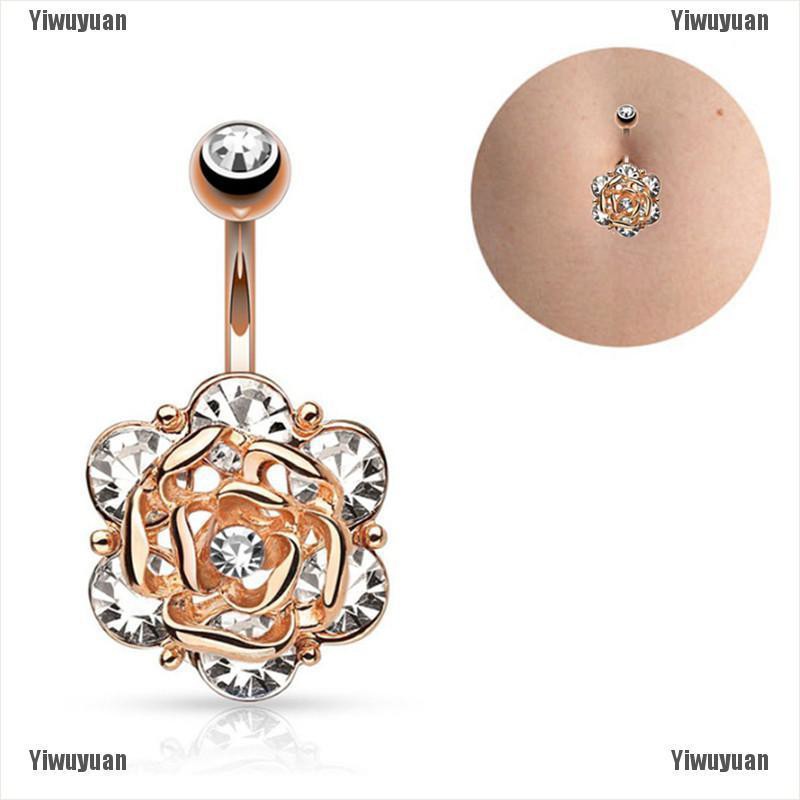 Khuyên Rốn Hình Hoa Thời Trang