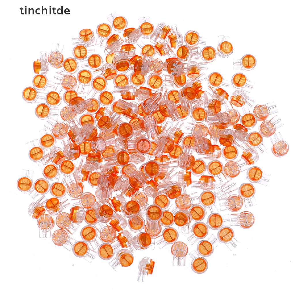 Set 200 Đầu Nối Dây Điện 2 Cổng Bằng Nhựa K1 Tiện Dụng