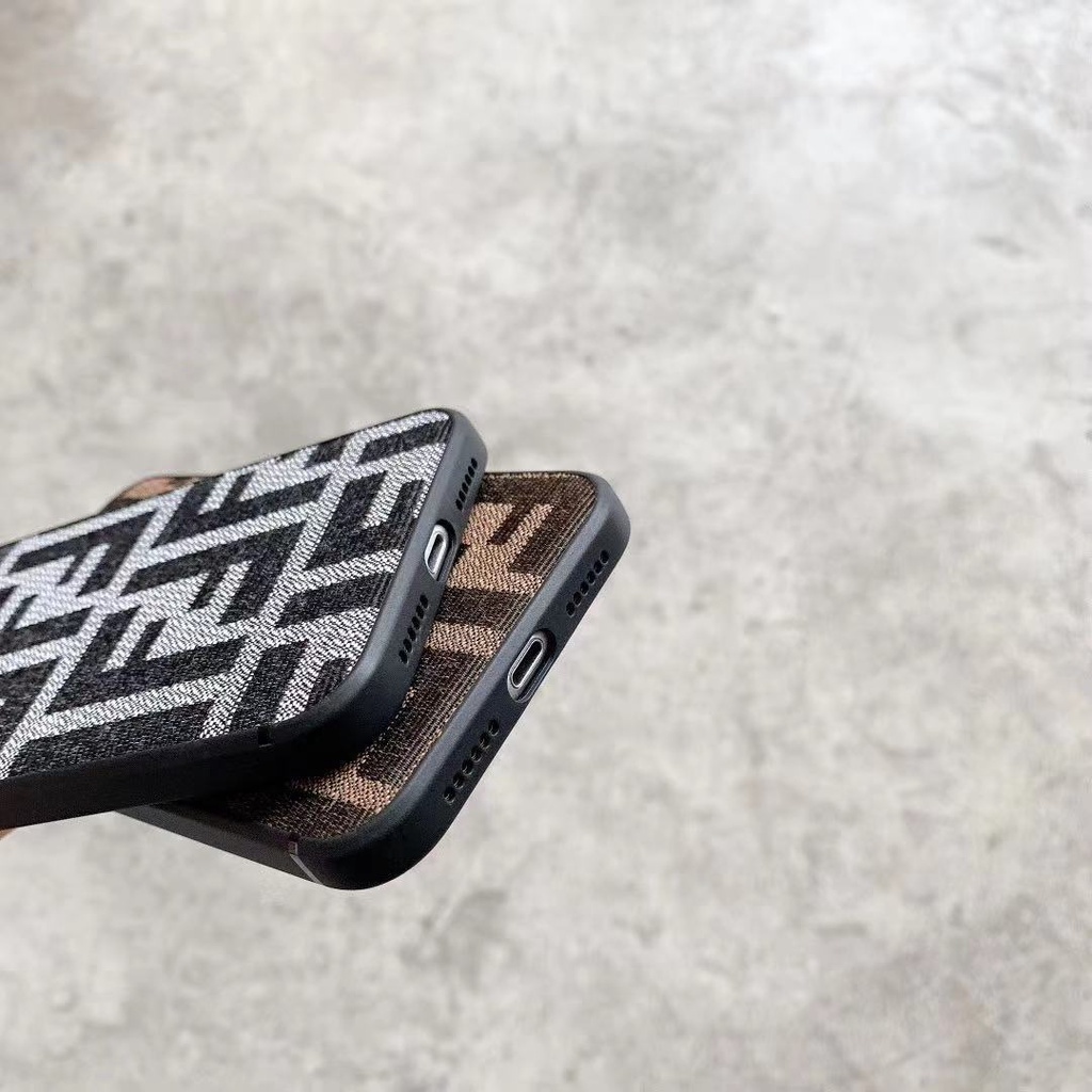 ! Fendi! Ốp Điện Thoại In LOGO Thời Trang Cho iPhone 12 11 Pro MAX 6 6s 7 8 Plus XR X XS MAX SE