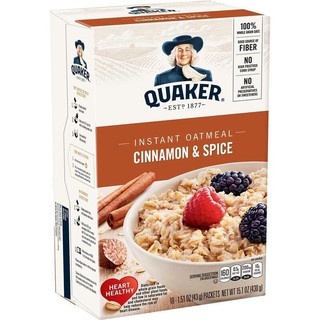Yến mạch Quaker (Yến mạch ăn liền Quaker) đủ vị