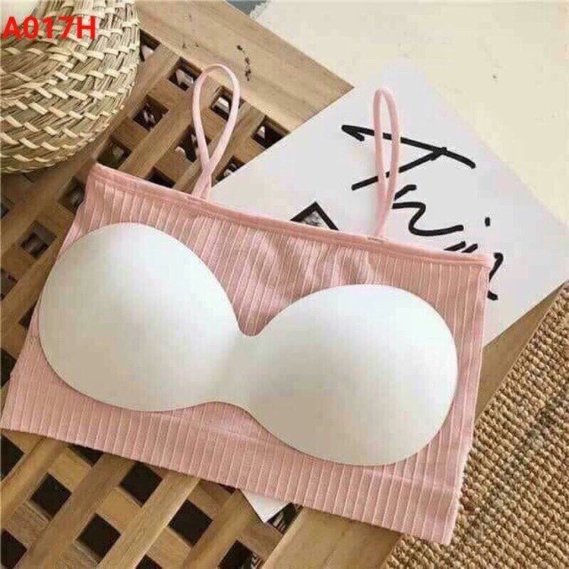 Áo Bra Quây Ngực Gân Tăm Co Giãn 4 Chiều, Có Đệm Ngực 809 | BigBuy360 - bigbuy360.vn