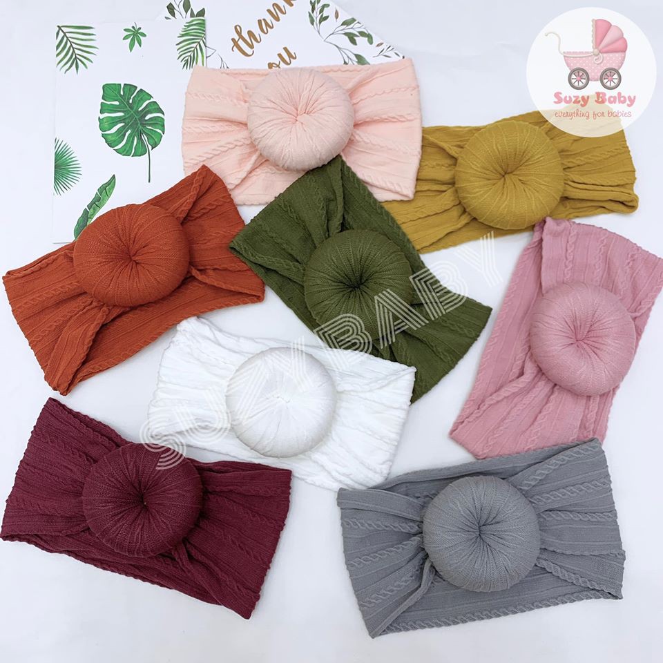 TURBAN CỦ TỎI CHẤT SIÊU MỀM MỊN CHO BÉ GÁI