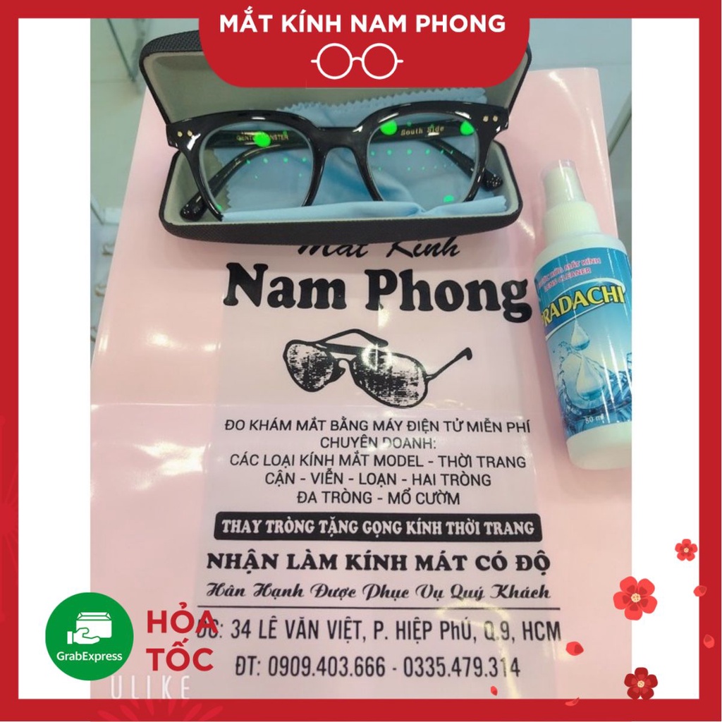 TRÒNG KÍNH ÁNH SÁNG XANH CẬN -VIỄN - LOẠN ,TRÒNG ĐỔI MÀU  NamPhongEyewear