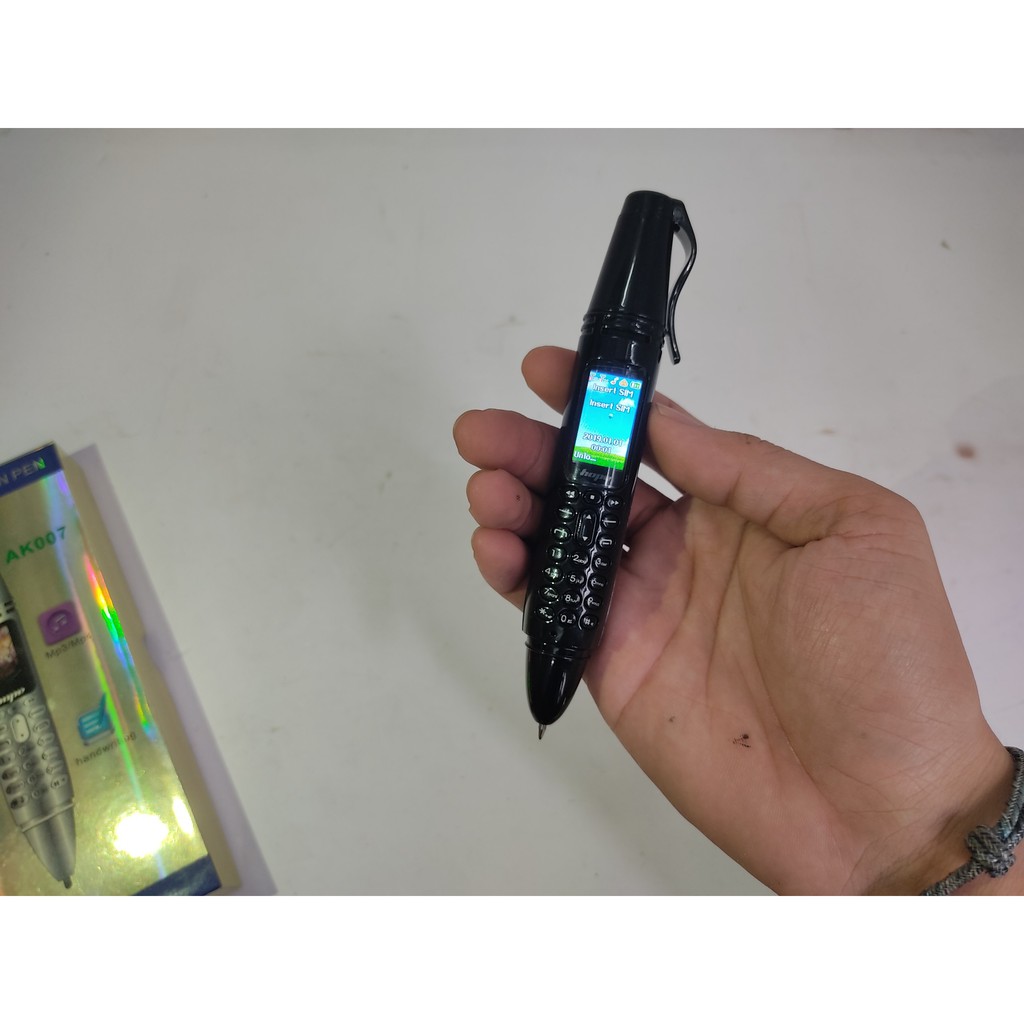 Điện thoại mini siêu nhỏ hình chiếc bút Hope AK007 | BigBuy360 - bigbuy360.vn