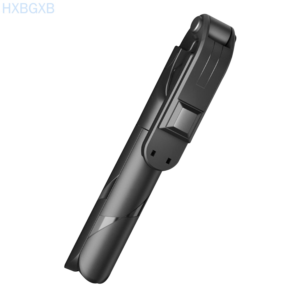 HXBG Mobile Phone Selfie Stick Telescopic Selfie Tripod Live Streaming Bluetooth 4.0 Smartphone Holder, Black