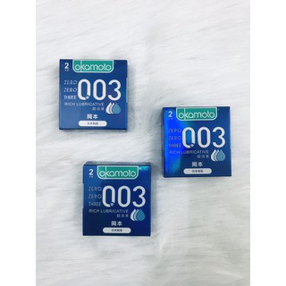 Bao Cao Su Okamoto 0.03 Có Chất Bôi Trơn