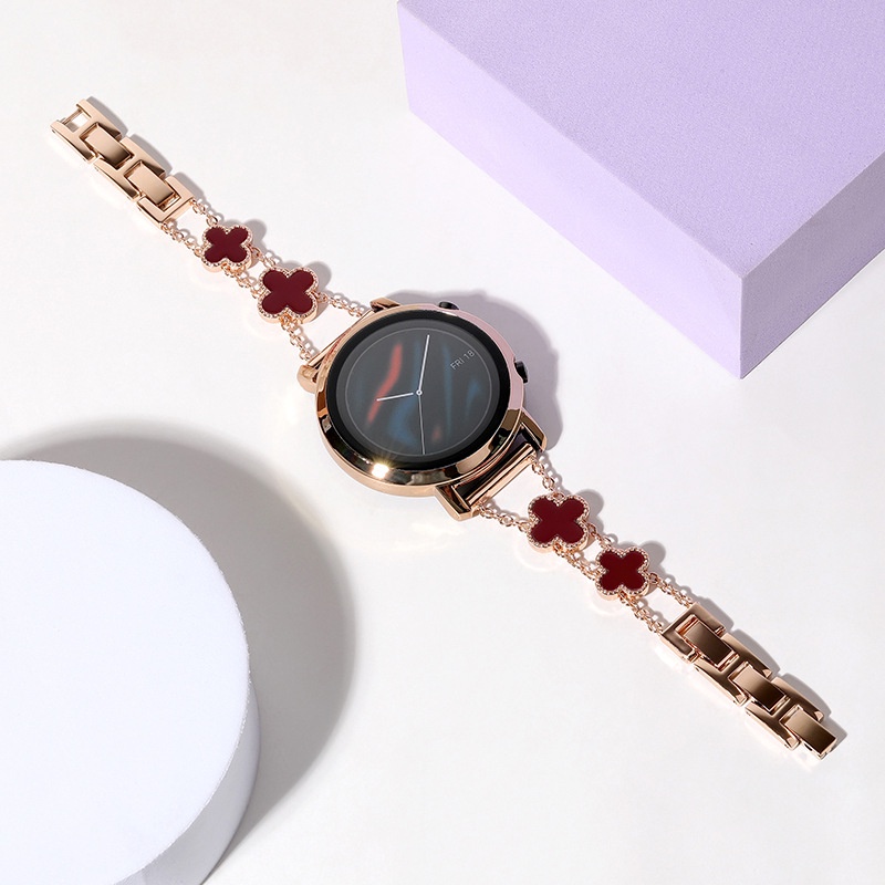 Dây Đeo Bằng Hợp Kim 22Mm 20mm Cho Đồng Hồ Thông Minh Samsung Galaxy Watch6 5 4 3 Active 2 Amazfit Pace Stratos 2/2S
