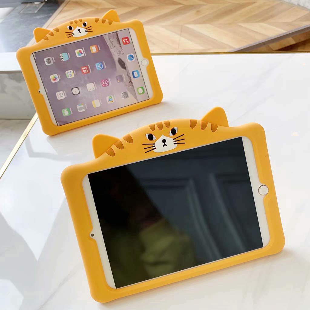 Apple Ipad Case Air 1 2 3 Mini 1 2 3 4 5 Pro9.7 Pro11 Pro10.5 2019 10.2" Gen7 Bracket Silicone Cover