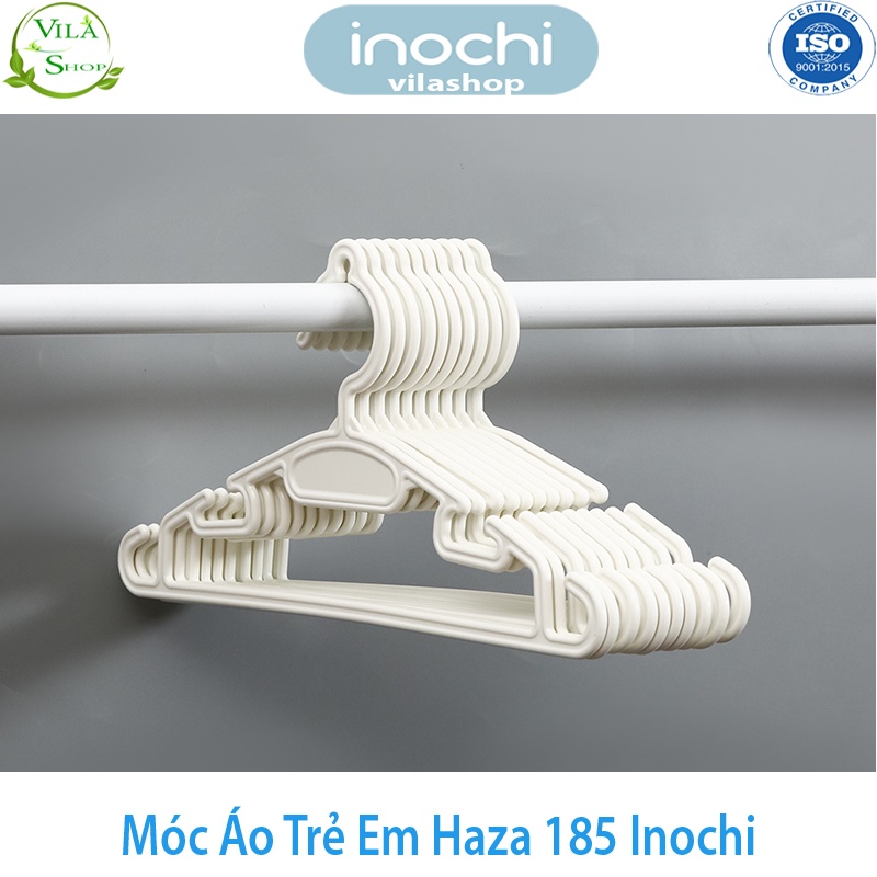 [ Combo ] Móc Quần Áo Mỏng Trẻ Em Hara 185, Mắc Treo Quần Áo Nhựa Trẻ Em, Trẻ Sơ Sinh Cao Cấp Inochi Tiêu Chẩn Nhật