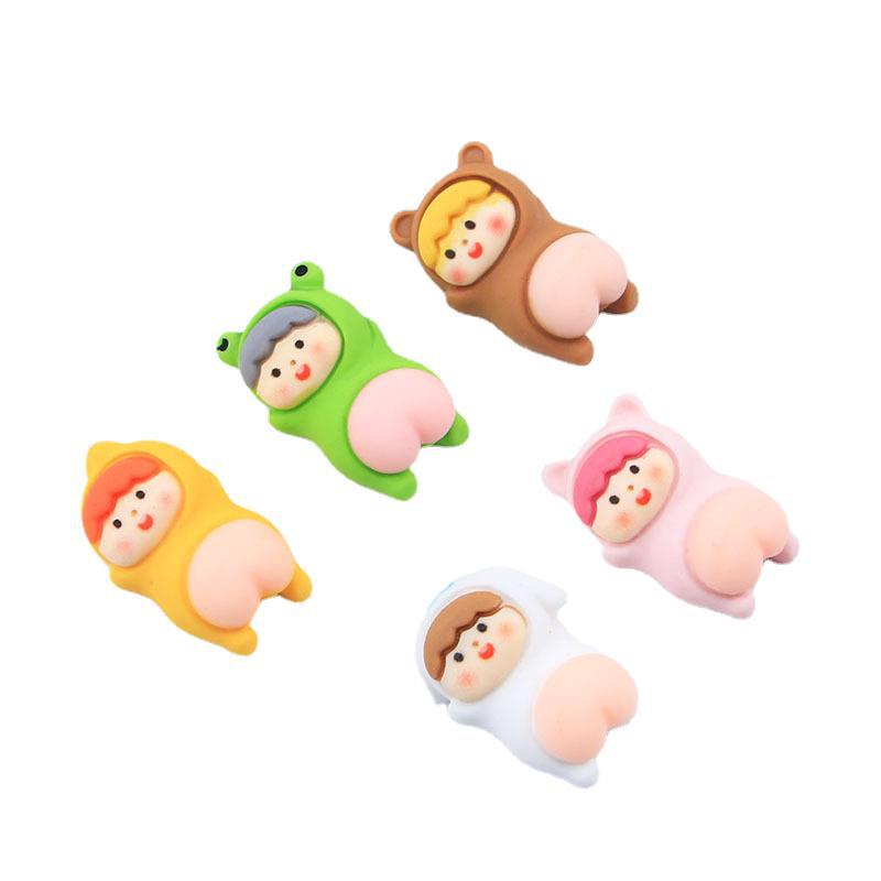 crocs Sticker shoes sticker for cross sandals☁️Mông Lớn 1 Cái☁️Phụ Kiện Khóa Giày DIY Dễ Thương