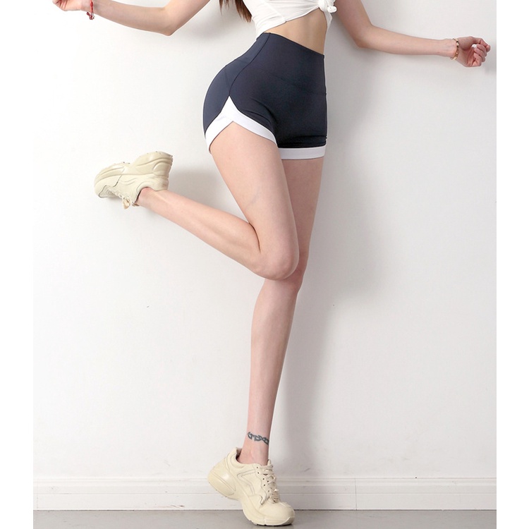 Quần short thể thao ANRAN lưng cao thiết kế quyến rũ cho nữ
