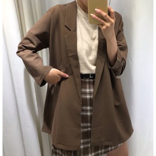 Áo khoác blazer nữ oversized TK - AKTK002