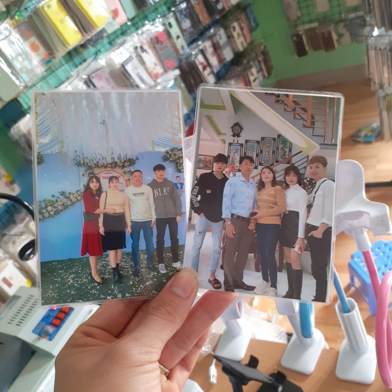 In ảnh kích thước 9×13 cm có ép plastic