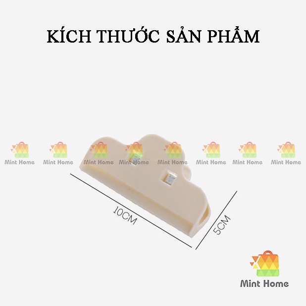 Kẹp miệng túi lớn bảo quản thực phẩm gói gia vị chất liệu nhựa siêu chắc chắn như dùng máy hàn mini cầm tay L2 B09