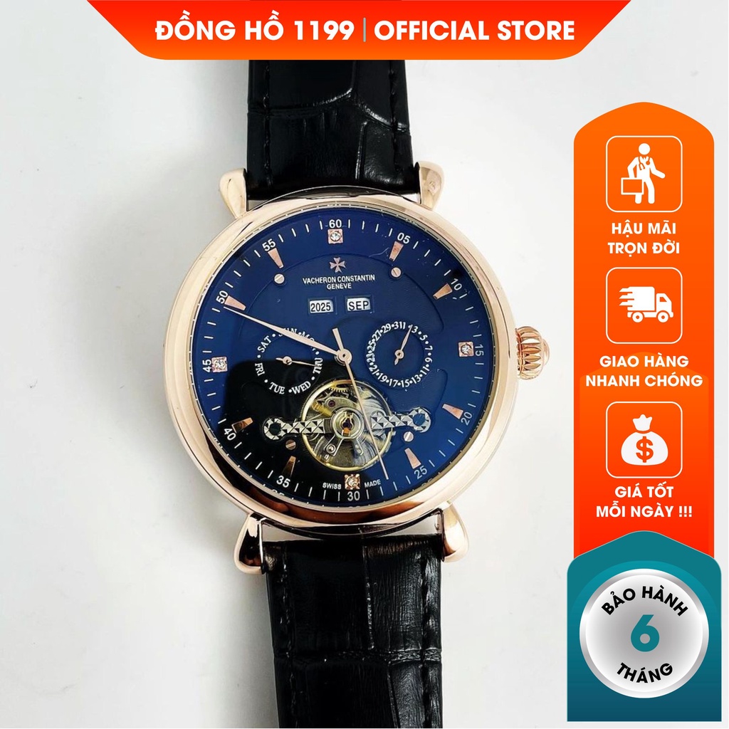 [QUÀ TẶNG] Đồng hồ cơ - Đồng Hồ Dây Da Bền Bỉ Tinh Tế Sang Trọng Bậc Nhất Bảo Hành 6 Tháng 2305.FV - 1199 Watches | BigBuy360 - bigbuy360.vn