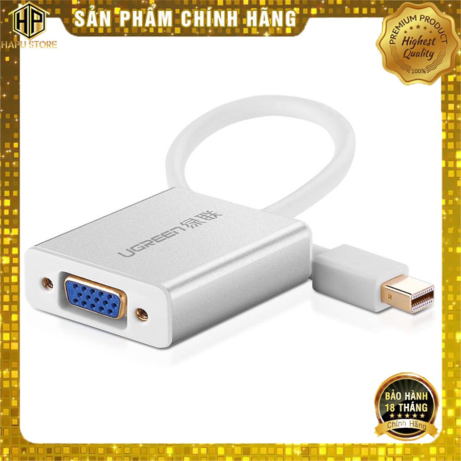 Cáp chuyển đổi Mini Displayport sang VGA Ugreen 10403 chính hãng - Hapustore