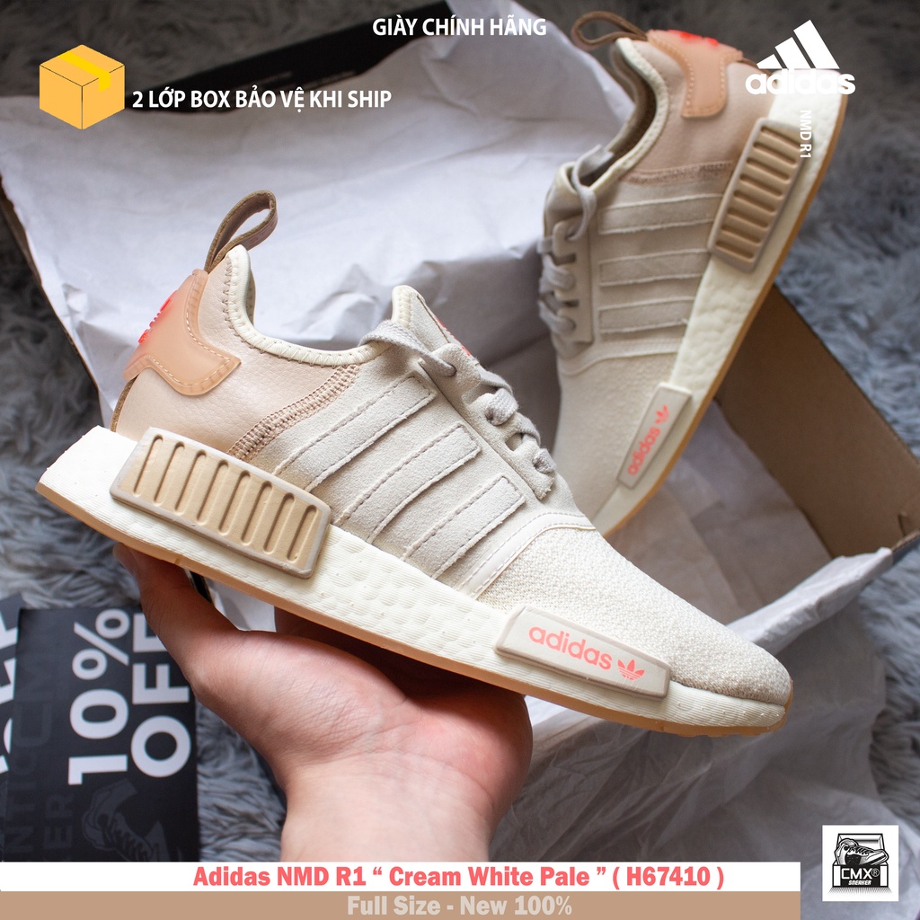 [ HÀNG CHÍNH HÃNG ] Giày Adidas NMD_R1 'Cream White Pale Nude' (H67410 ) - HÀNG CHÍNH HÃNG 100%