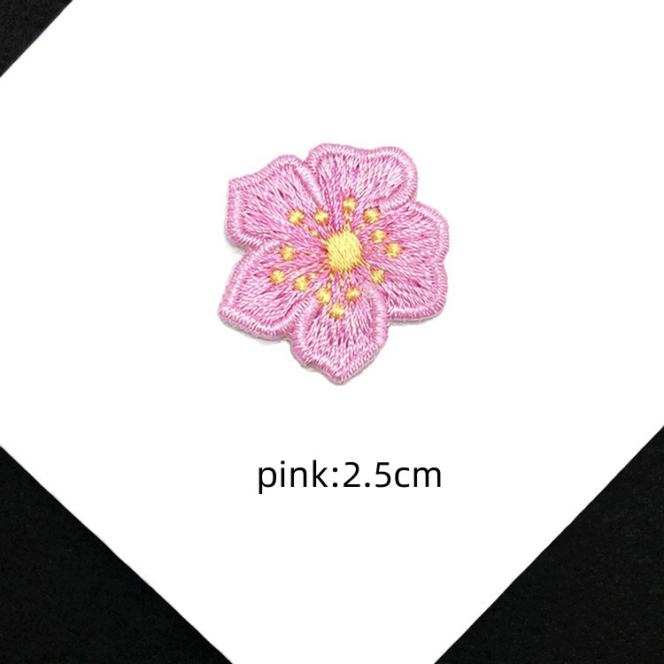 Sticker Ủi Thêu Hình Hoa Trang Trí Áo Thun Cho Bé