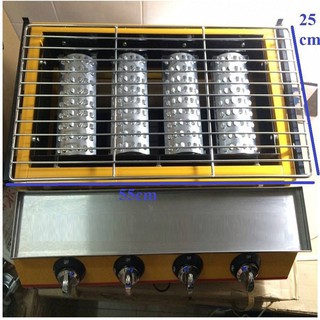 Bếp nướng dùng gas 4 đầu đốt