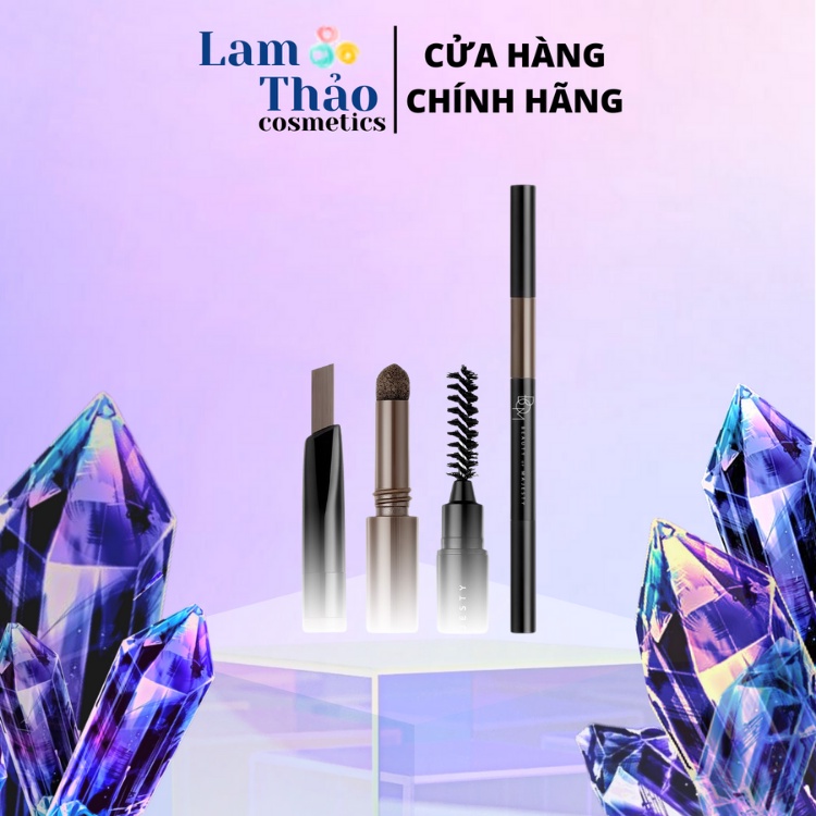Chì Kẻ Mày Đa Năng 3 In 1 Bom Triple Edge Eye Brow