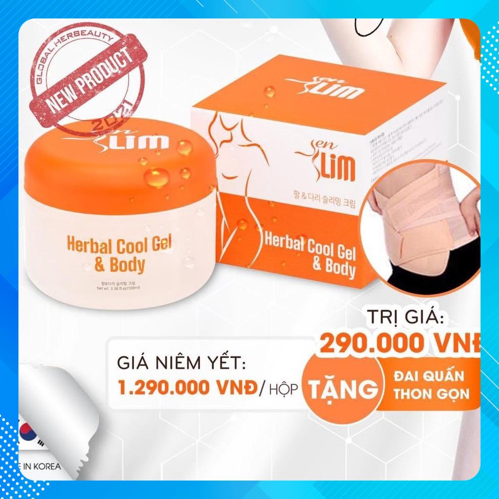 Đanh Tan Mọi Cục Mỡi Lấy Lại Body Thon Gon Với GEL LẠNH KEM TAN MỠ SENSLIM