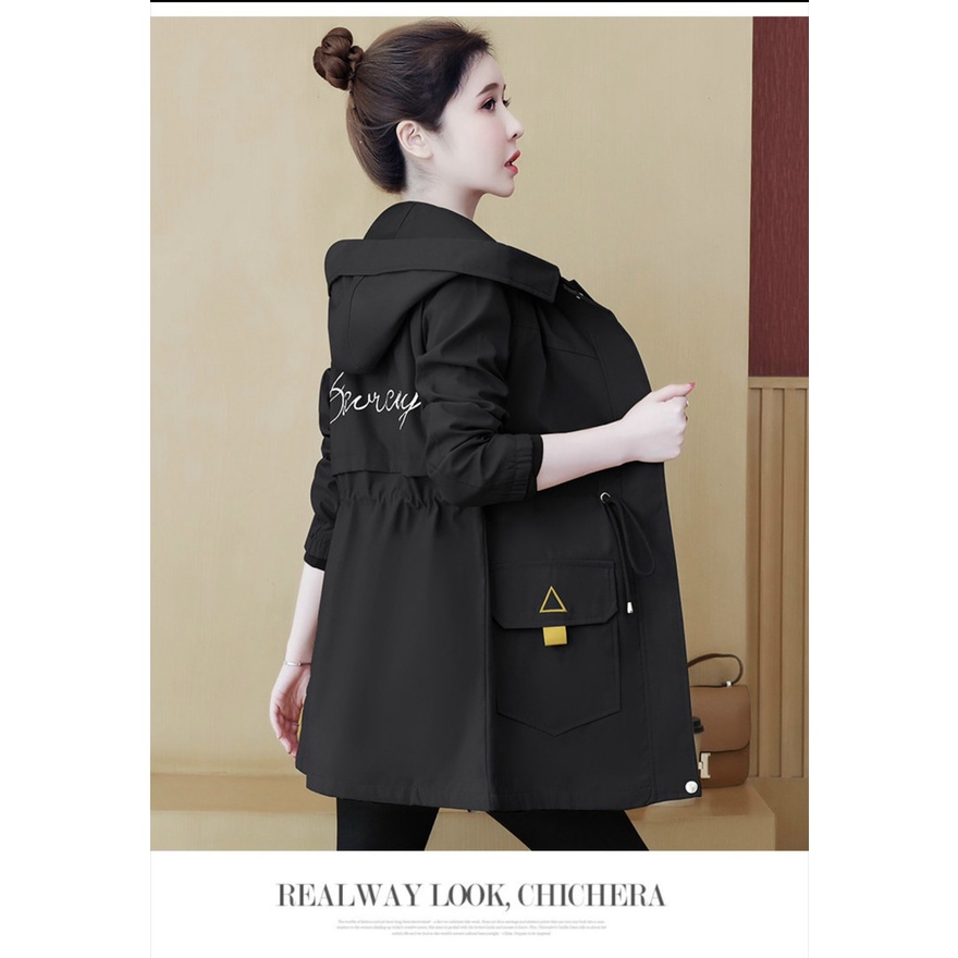 Áo khoác KAKI dáng dài 2 lớp 3 màu y hình kiểu dáng sành điệu trẻ trung được nhiều  bạn yêu thích 2022 uts