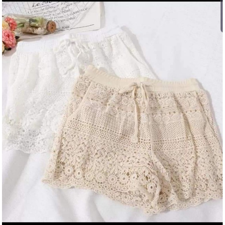 Bikini Ren Đi Biển, Quần Sooc Len Hoa Nhí Quảng Châu 2 Lớp, Quần Bơi Nữ Lẻ [Kèm Ảnh Thật] | BigBuy360 - bigbuy360.vn