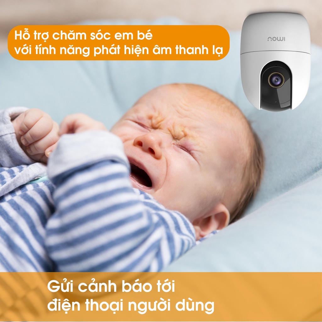 Camera không dây WiFi 4.0Mpx Imou Ipc-A42P-B xoay 360 độ - Hàng Chính Hãng