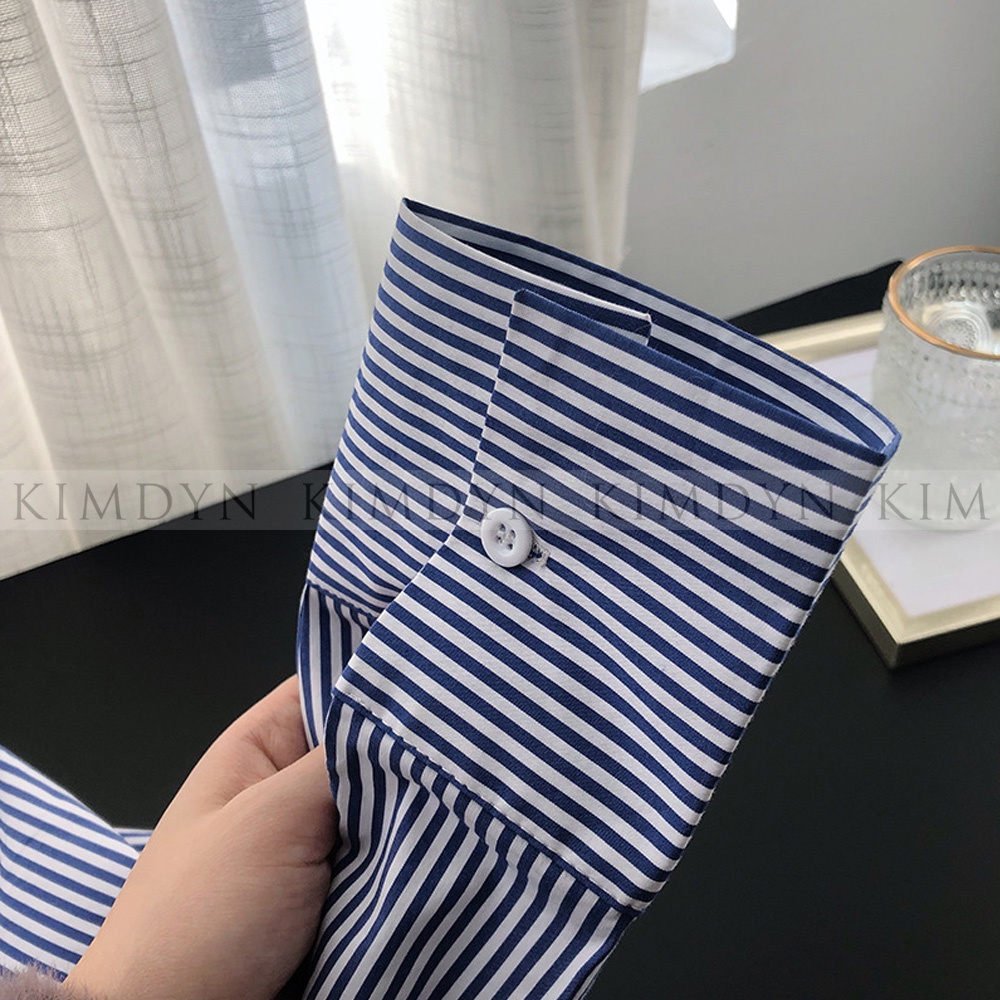Áo sơ mi nữ oversize cá tính KimDyn