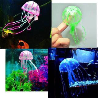Sứa Silicone phát sáng trang trí bể cá