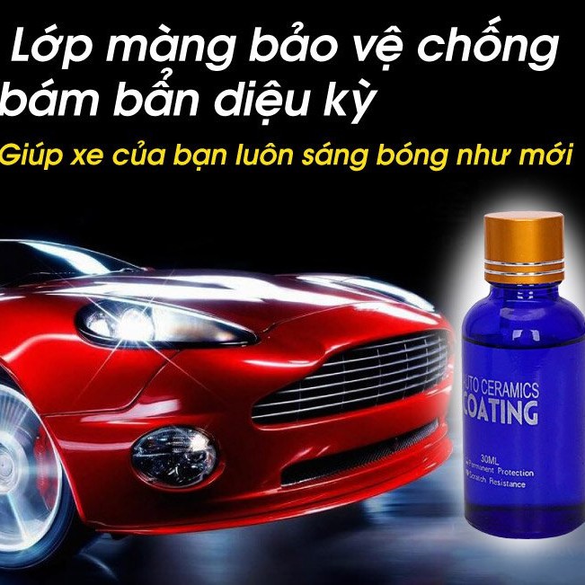 Dung Dịch Phủ Bóng Xe Auto Ceramic Coating MR FIX 9H 30ml