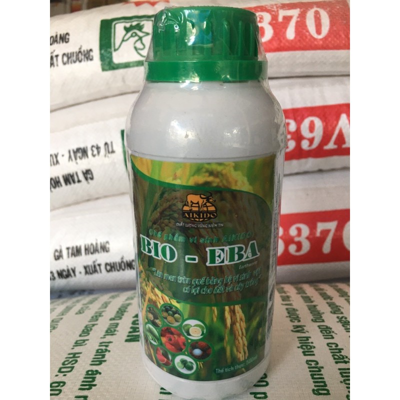 Bio-eba dịch trùn quế ủ vi sinh