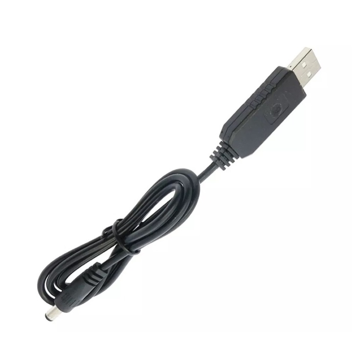 Dây Cáp Chuyển Đổi USB 5V Sang 5V 12V Đầu 2.1*5.5mm