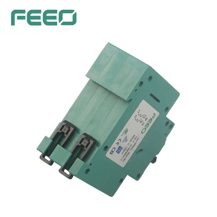 Bộ ngắt mạch MCB DC 550V / 800V / 1000V hãng FEEO dùng cho điện mặt trời - Aptomat, Át DC, cầu dao, thiết bị đóng cắt
