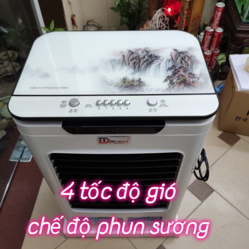 💥Bảo hành tại nhà💥 Quạt điều hoà làm mát hơi nước phun sương 30L 35L H-TECH RaiKa Đạt Tường, Quạt Điều Hòa Việt Nam