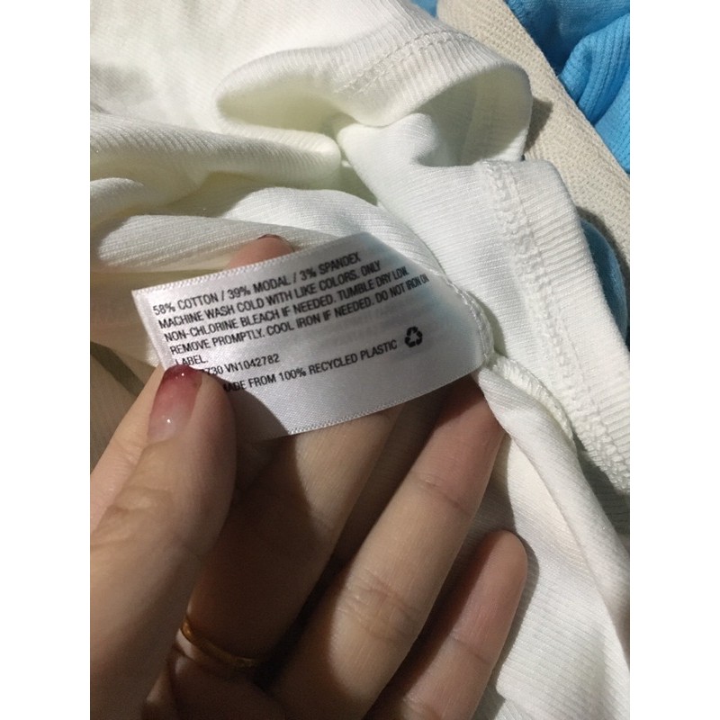 Áo ba lỗ nữ modal cổ rộng vnxk | BigBuy360 - bigbuy360.vn