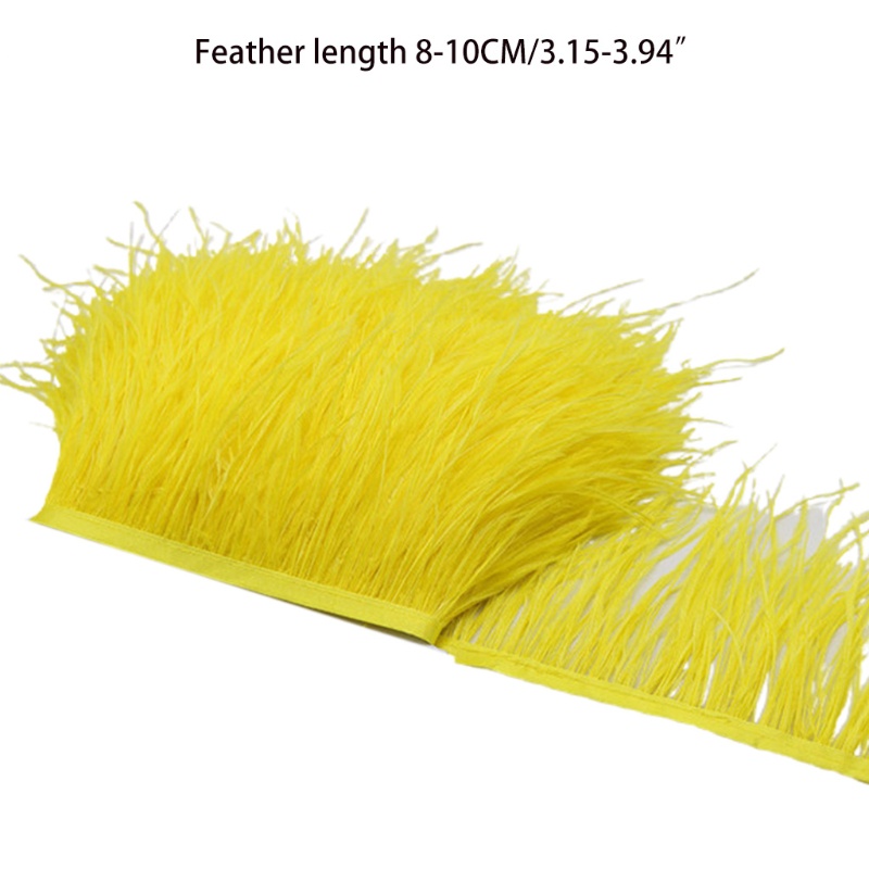 Lông Đà Điểu Dài 1M Đường Kính 8-10cm Trang Trí Váy Cưới