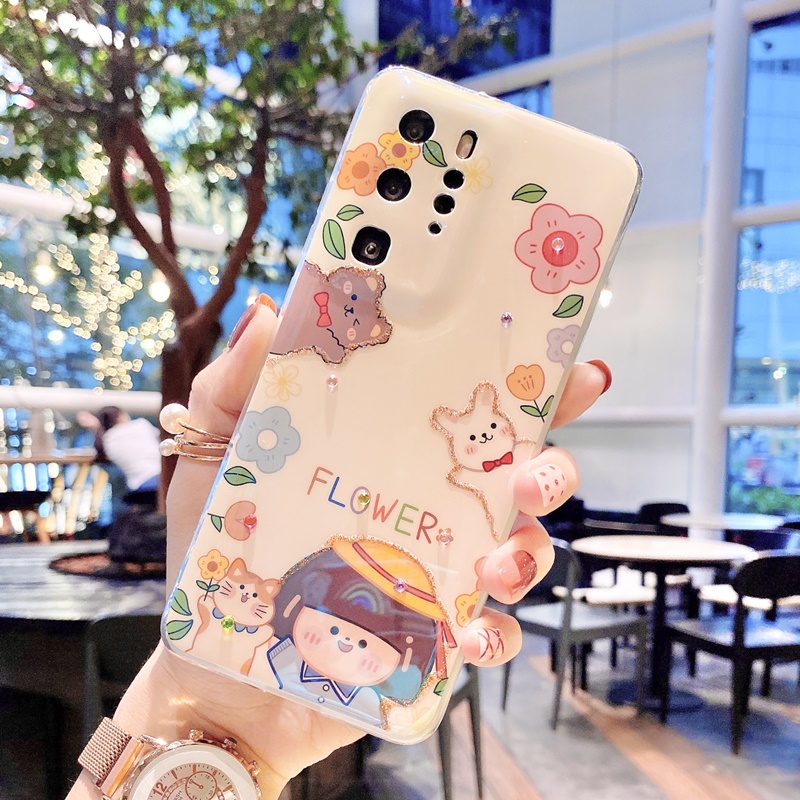 Ốp điện thoại Jelly mềm lấp lánh cho Samsung Galaxy S21 Ultra Note 8 9 10 20 S20 FE S10 Plus S9 5G